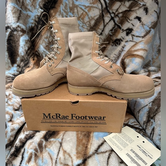 McRae Footwear Other - New. McRae Hot Weather Leather Boots. 11 W. Vibram Soles. Manufactured in USA.